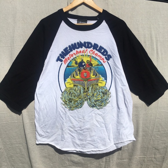 The Hundreds Other - Vintage The Hundreds Mens 3/4 Sleeve Shirt